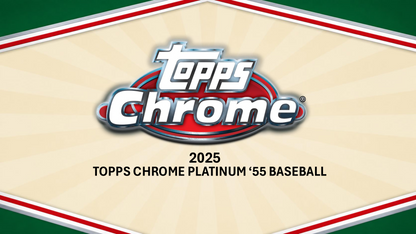 Topps Chrome Platinum Baseball 2025 - Hobby Box