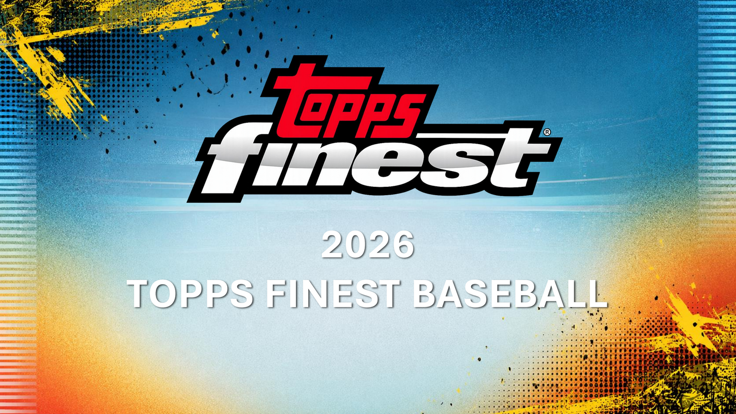 Topps Finest Baseball 2026 - Mega Box