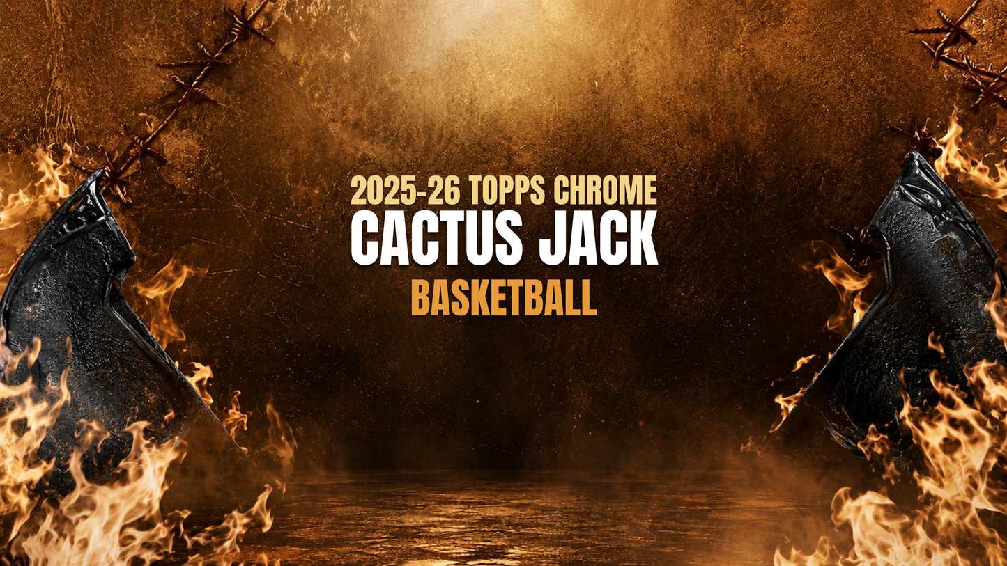 Topps Chrome Cactus Jack NBA Basketball 2025/26 - Hobby Box