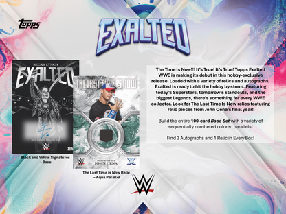 Topps Exalted WWE 2025 - Hobby Box