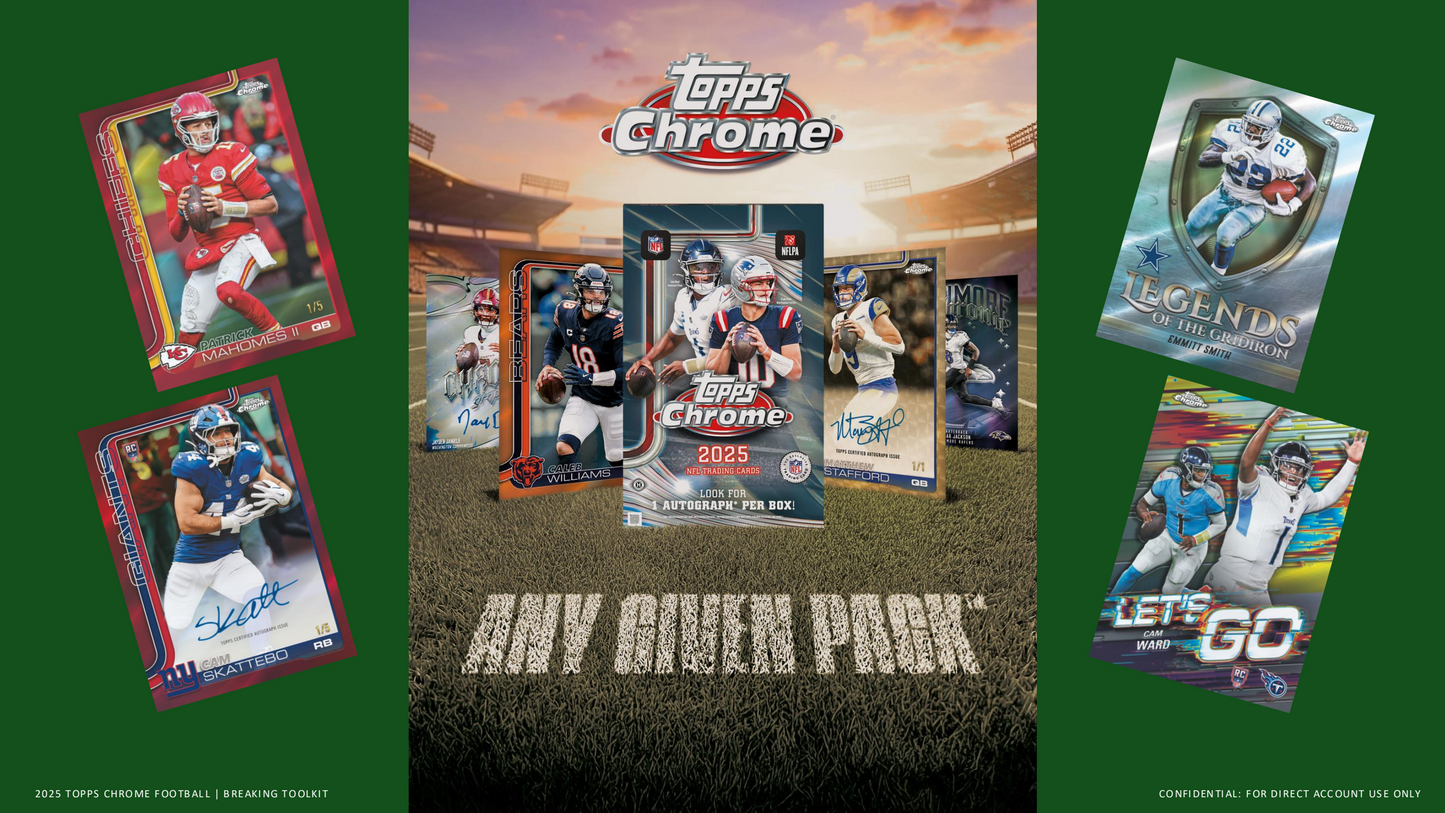 Topps Chrome NFL Football 2025 - Breakers Delight