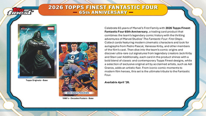 Topps Finest Fantastic Four 2026 - Hobby Box
