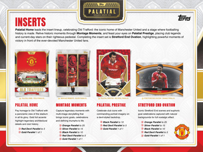 Topps Manchester United Palatial 2025/26