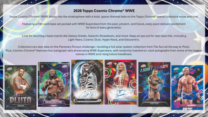Topps Cosmic Chrome WWE 2026 - Hobby Box