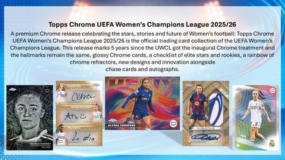 Topps Chrome UEFA Women's Champions League 2025/26 - Hobby Box