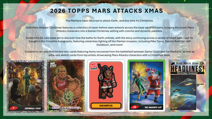 Topps Mars Attacks Christmas 2026 - Hobby Box