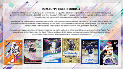 Topps Finest NFL Football 2025 - Breakers Delight