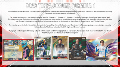 Topps Chrome Formula 1 2026 - Value Box