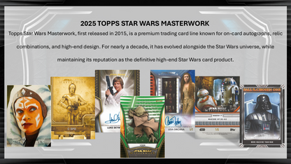 Topps Star Wars Masterwork 2025 - Hobby Box