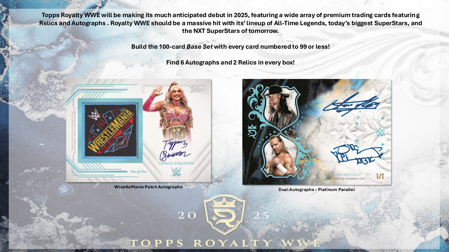 Topps Royalty WWE 2025 - Hobby Box