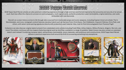 Topps Marvel Vault 2026 - Hobby Box