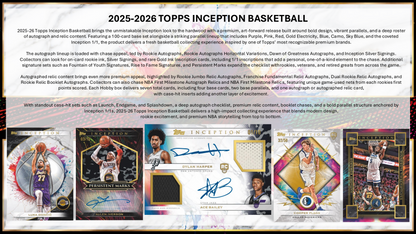 Topps Inception NBA Basketball 2025/26 - Hobby Box