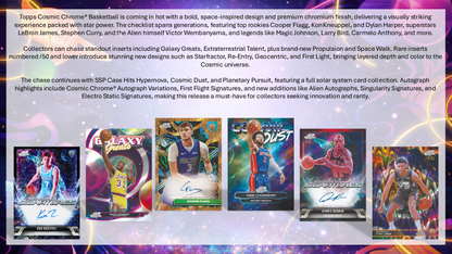 Topps Cosmic Chrome Basketball 2025/26 - Hobby Box