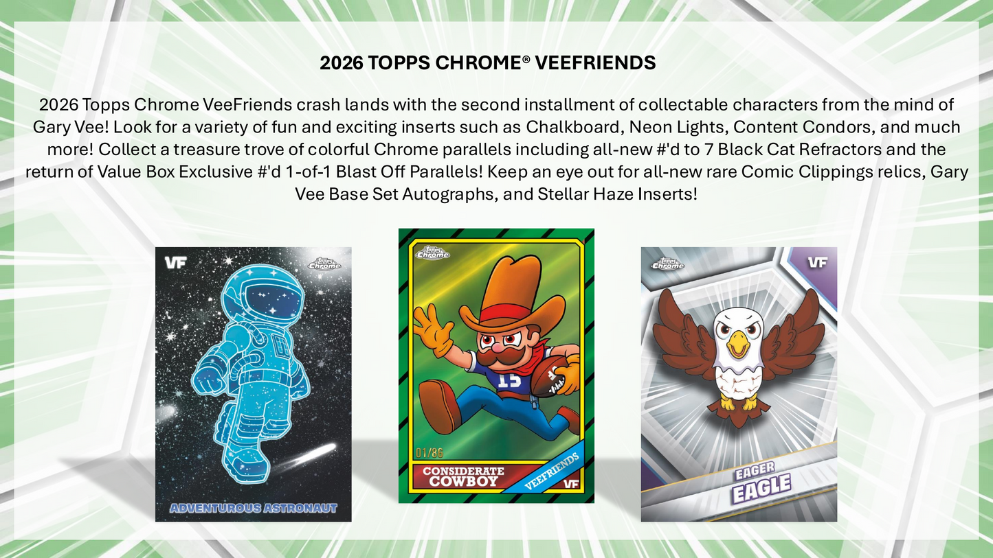 Topps Chrome VeeFriends 2026 - Value Box