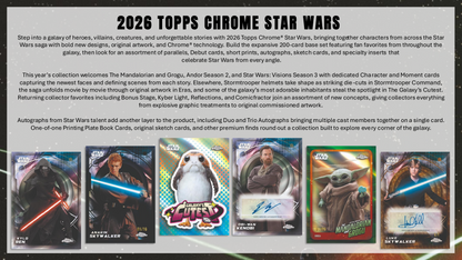 Topps Chrome Star Wars 2026 - Hobby Box