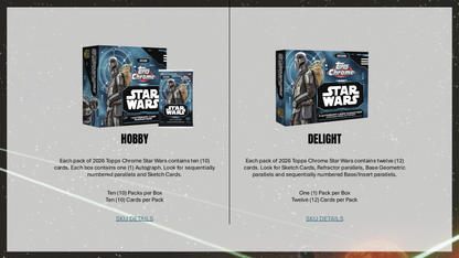 Topps Chrome Star Wars 2026 - Hobby Box