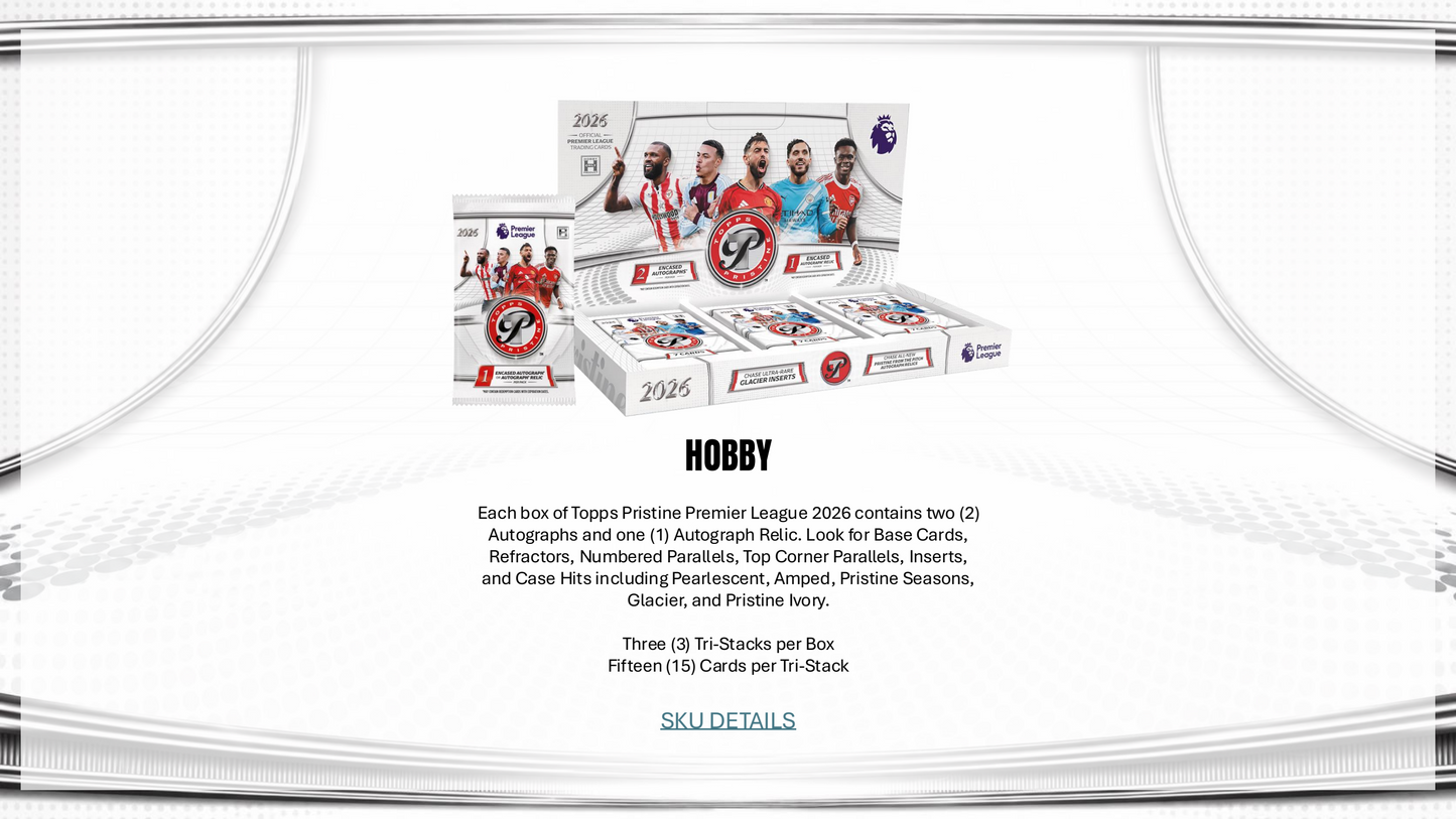 Topps Pristine Premier League 2025/26 - Hobby Box