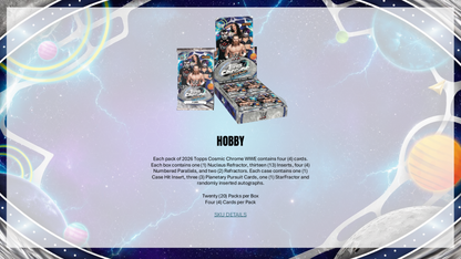 Topps Cosmic Chrome WWE 2026 - Hobby Box