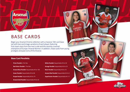 Topps Chrome Arsenal 2025/26 - Hobby Box