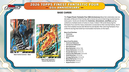 Topps Finest Fantastic Four 2026 - Hobby Box