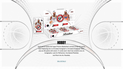 Topps Pristine NBA Basketball 2025/26 - Hobby Box
