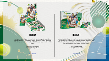 Topps Chrome Tennis 2026 - Breaker Delight