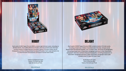 Topps Chrome WWE 2026 - Hobby Box
