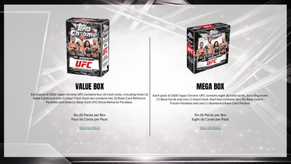 Topps Chrome UFC 2026 - Hobby Box