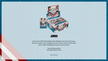 Topps Update Series Baseball 2026 - Hobby Box