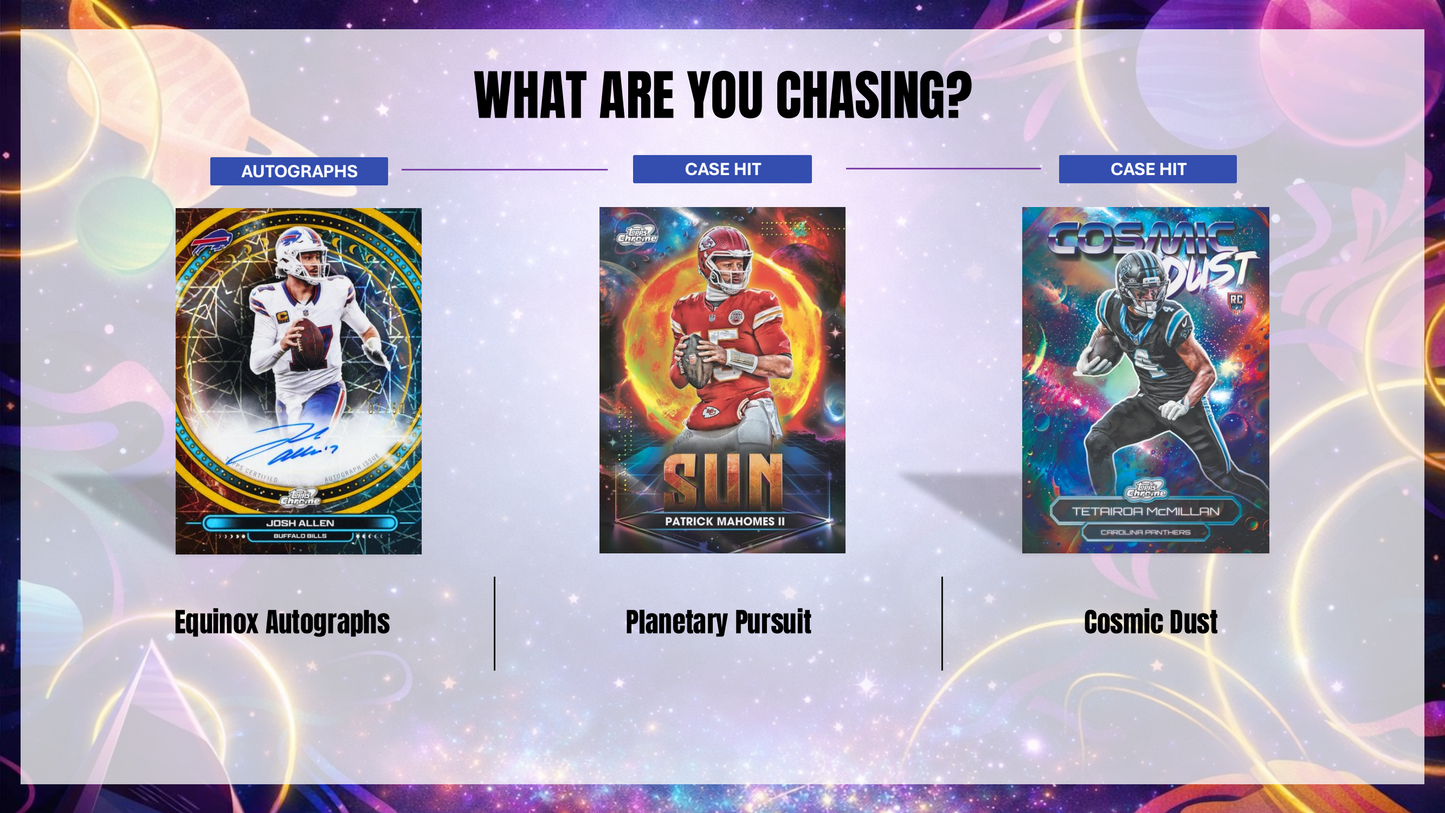 Topps Cosmic Chrome Football 2025 - Hobby Box