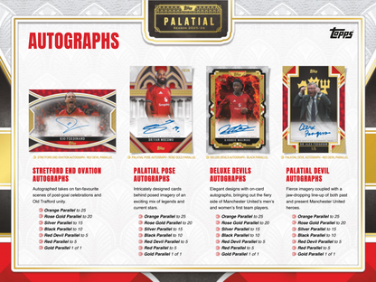 Topps Manchester United Palatial 2025/26