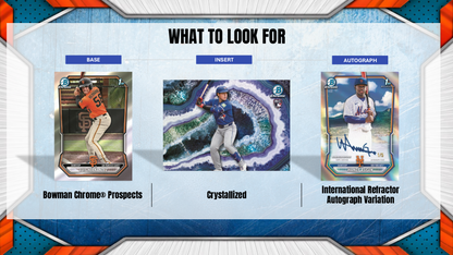 Topps Bowman Chrome Baseball 2026 - Mega Box