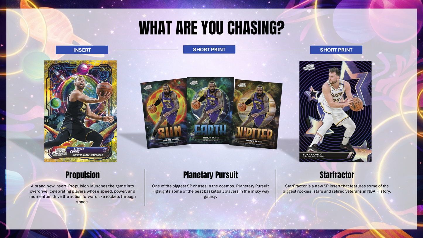 Topps Cosmic Chrome Basketball 2025/26 - Hobby Box