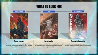 Topps Star Wars Chrome Galaxy 2026 - Hobby Box
