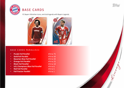 Topps FC Bayern Lineage 2025/26 - Hobby Box