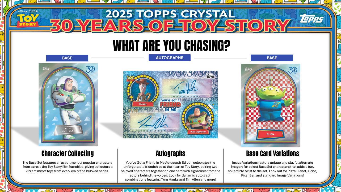Topps 30 Years of Toy Story 2025 - Hobby Box
