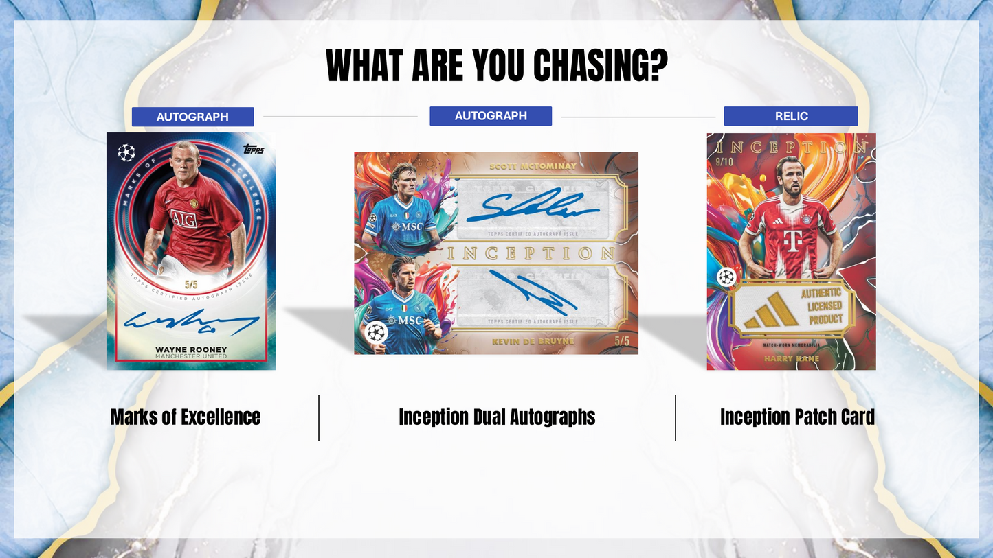 Topps Inception UEFA Club Competitions 2025/26 - Hobby Box