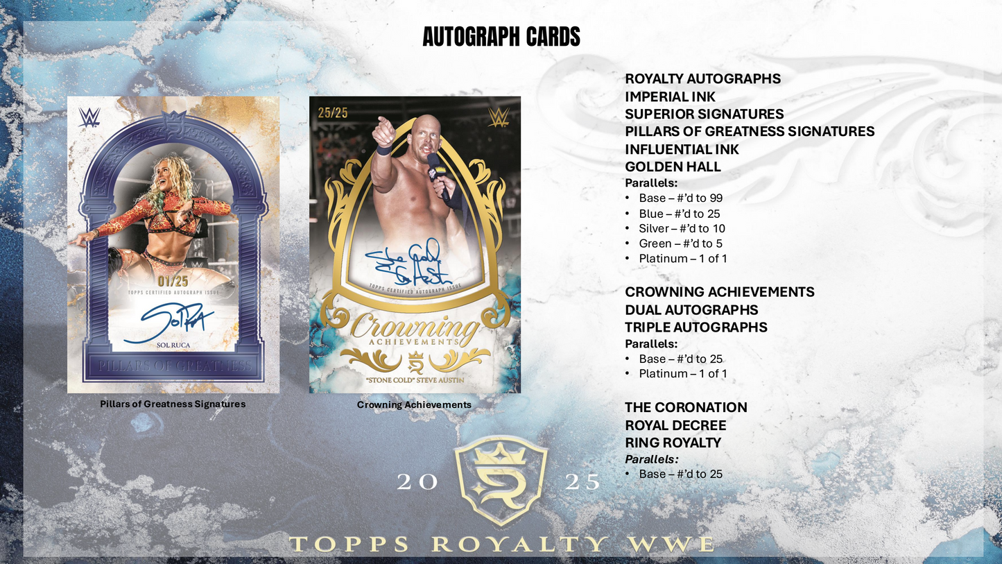 Topps Royalty WWE 2025 - Hobby Box