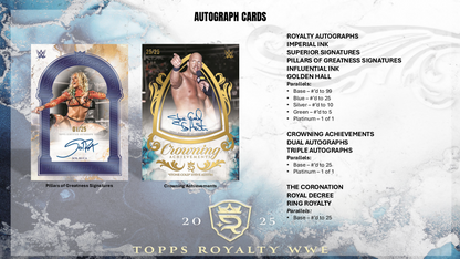 Topps Royalty WWE 2025 - Hobby Box