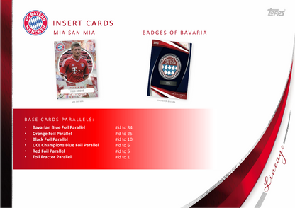 Topps FC Bayern Lineage 2025/26 - Hobby Box
