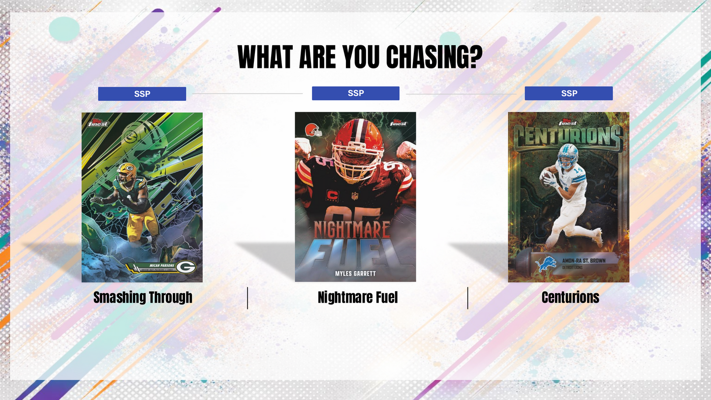 Topps Finest NFL Football 2025 - Breakers Delight