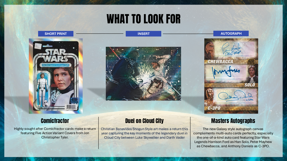 Topps Star Wars Chrome Galaxy 2026 - Hobby Box