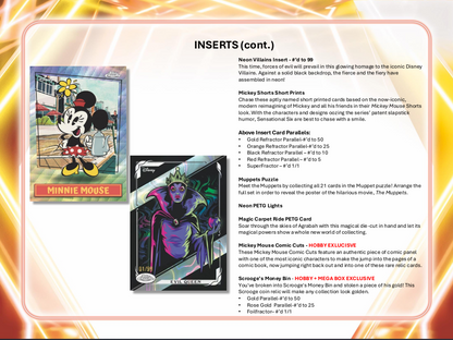 Topps Neon Disney 2026 - Hobby Box