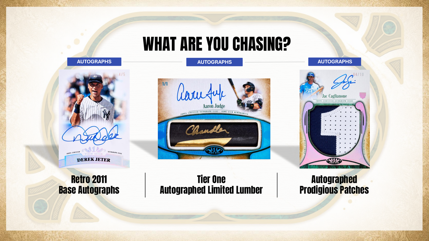 Topps Tier One Baseball 2026 - Hobby Box