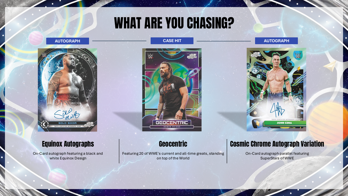 Topps Cosmic Chrome WWE 2026 - Hobby Box