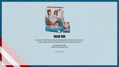 Topps Update Series Baseball 2026 - Jumbo Box