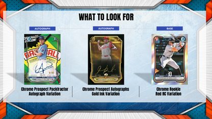 Topps Bowman Chrome Baseball 2026 - Mega Box