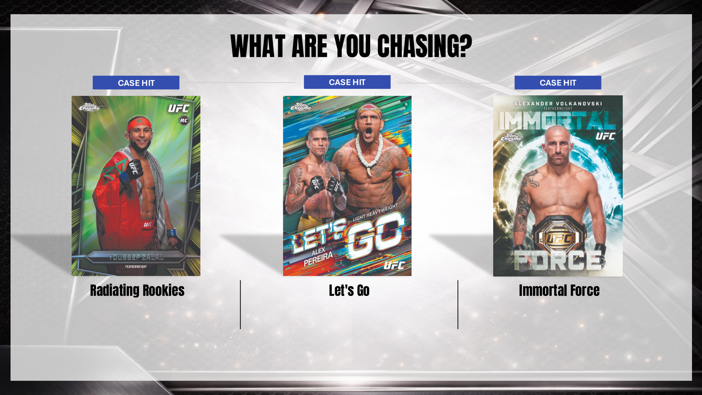 Topps Chrome UFC 2026 - Hobby Box