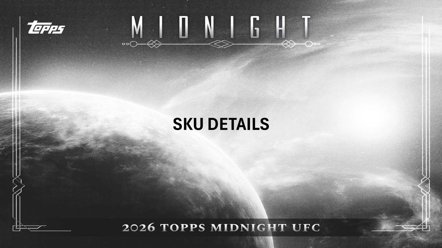 Topps Midnight UFC 2026 - Hobby Box