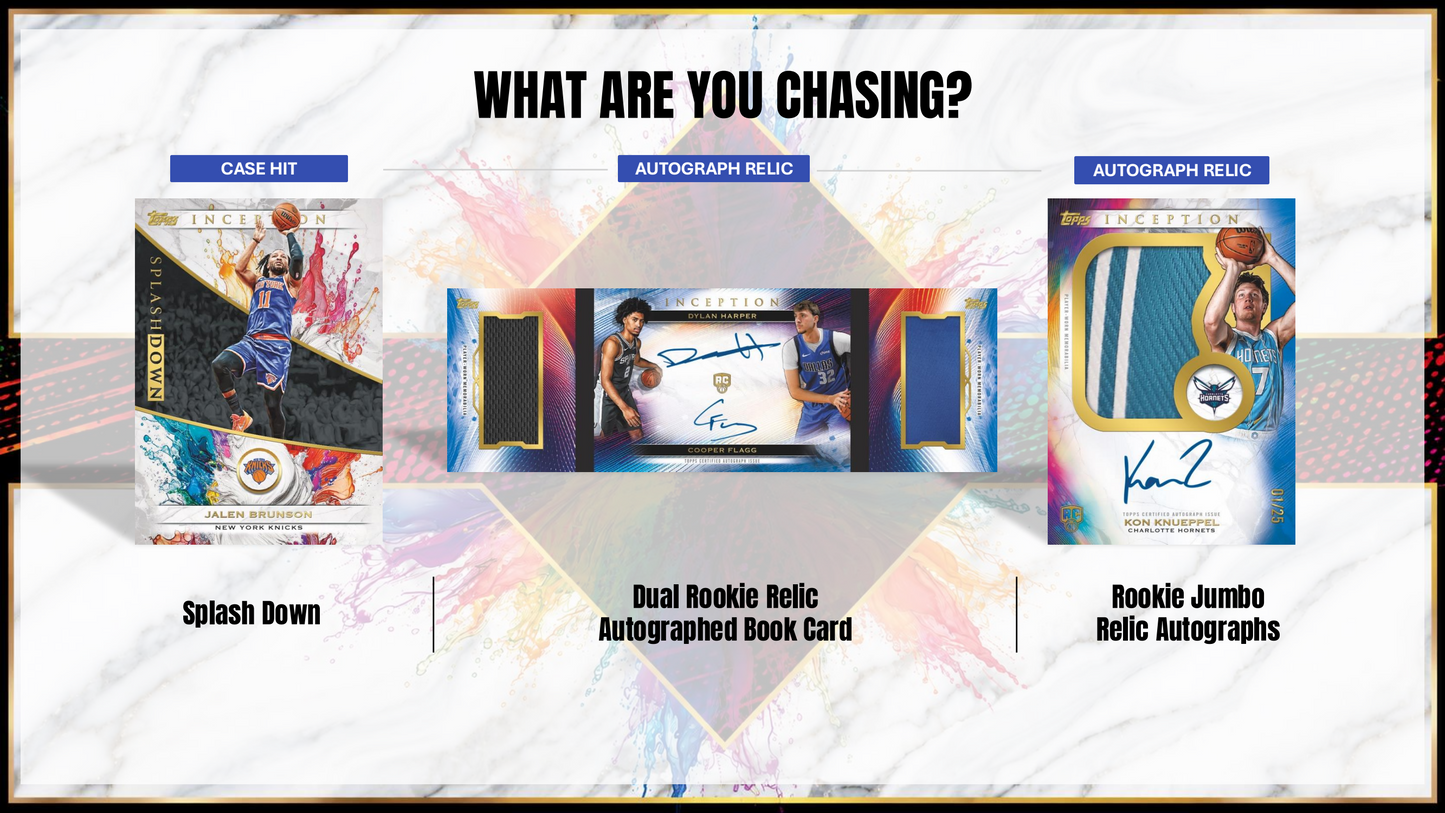 Topps Inception NBA Basketball 2025/26 - Hobby Box